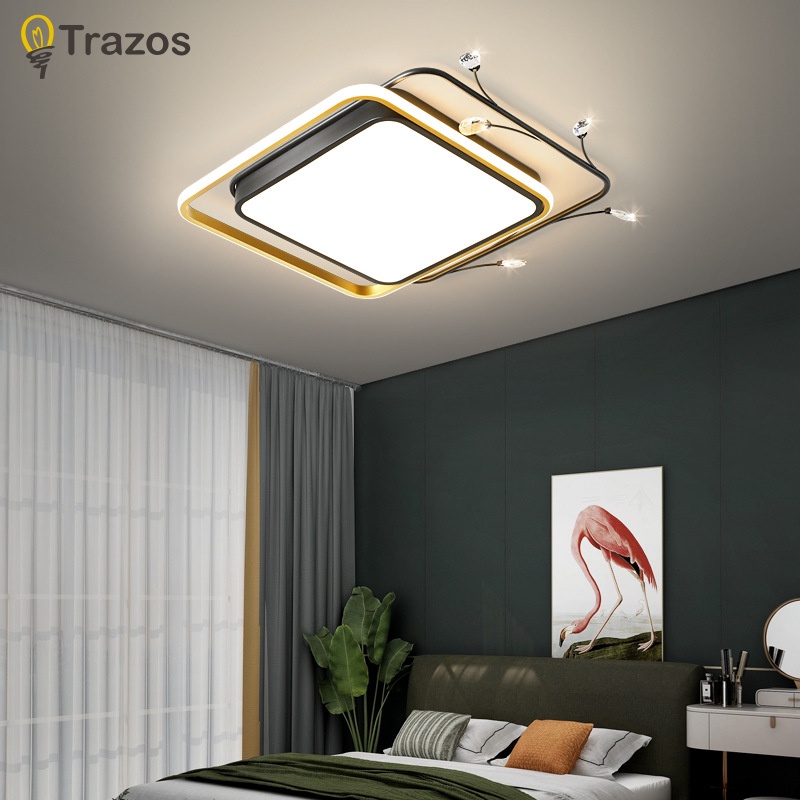 Đèn trần Trazos bóng LED chất liệu acrylic trang trí nhà cửa