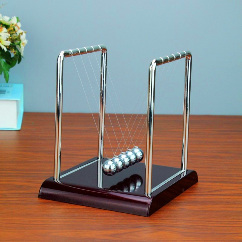 Đồ Chơi Con Lắc Newton Để Bàn Giảm Căng Thẳng
