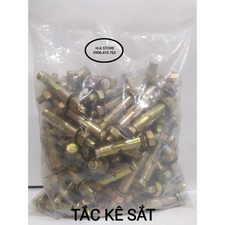 Tắc kê sắt 8 x 60mm / 10 x 80mm bịch 100 con