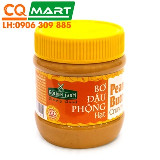 Bơ Đậu Phộng Hạt Golden Farm 340g