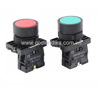 Nút nhấn màu đỏ Chint NP2-EA42