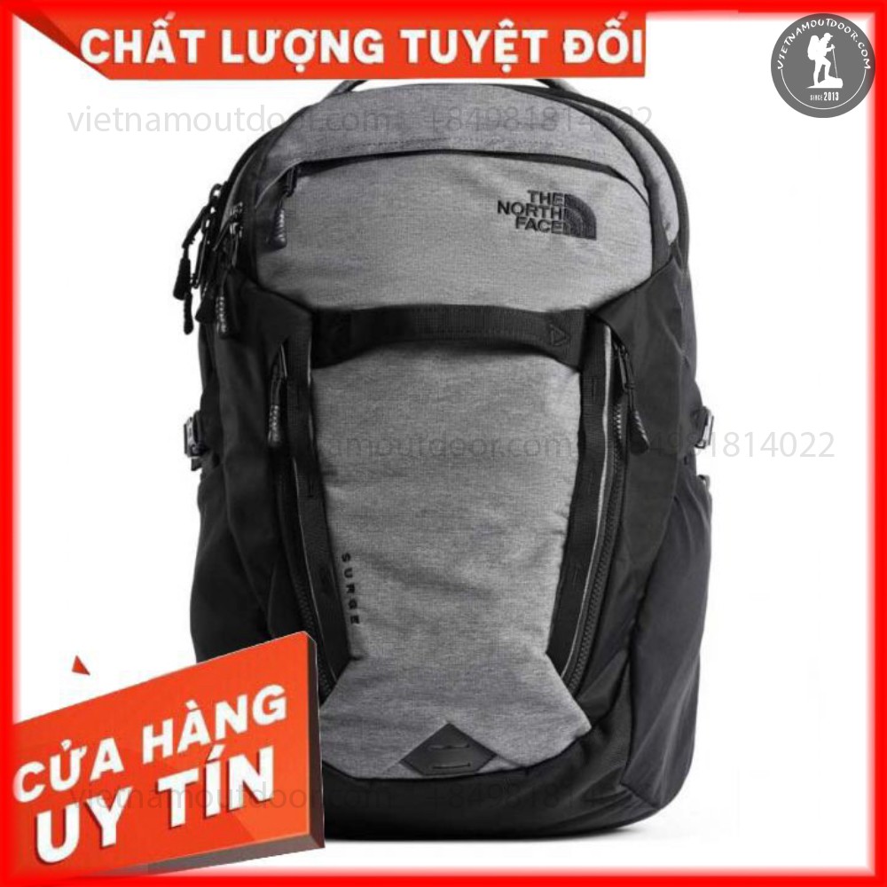 Balo THE NORTH FACE SURGE  2018-2022 giá rẻ -balô nam laptop balo du lịch tnf dành cho đi học,đi làm CHỐNG SỐC MÁY