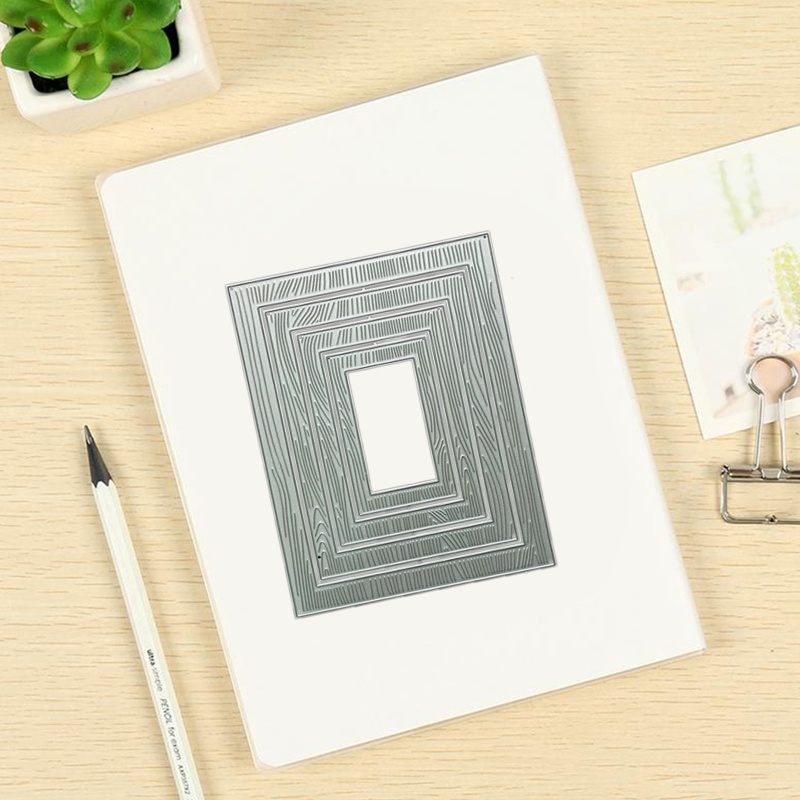 Khuôn Cắt Giấy Kim Loại Hình Tổ Ong Xinh Xắn