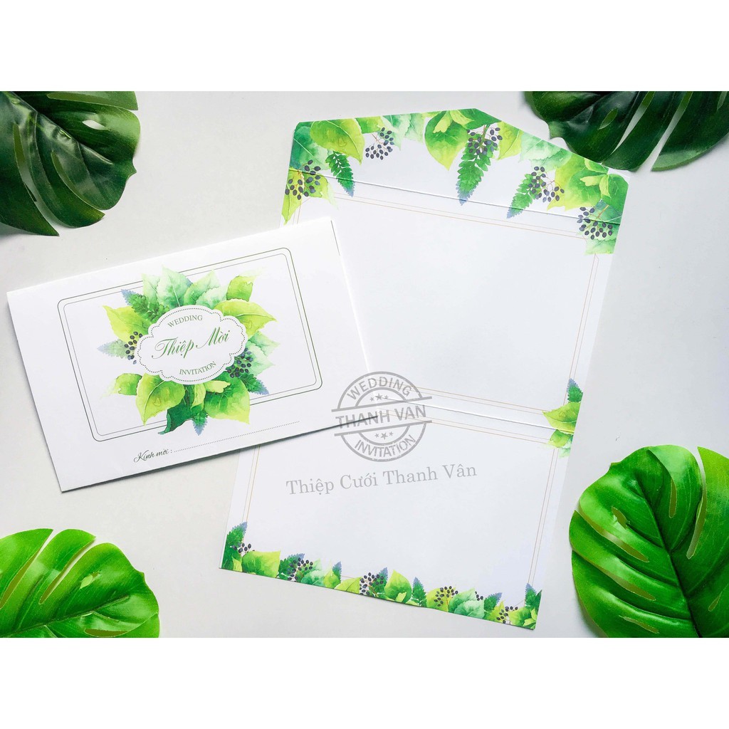 Thiệp cưới hiện đại