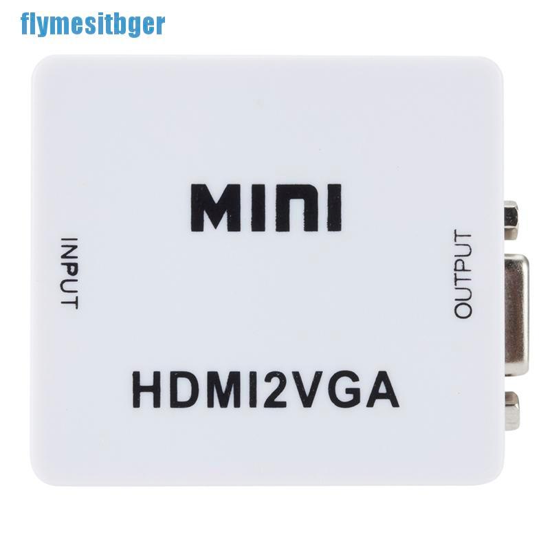 Hộp Chuyển Đổi Vga Sang Hdmi Full Hd Video 1080p Cho Pc Laptop Dvd Hdtv