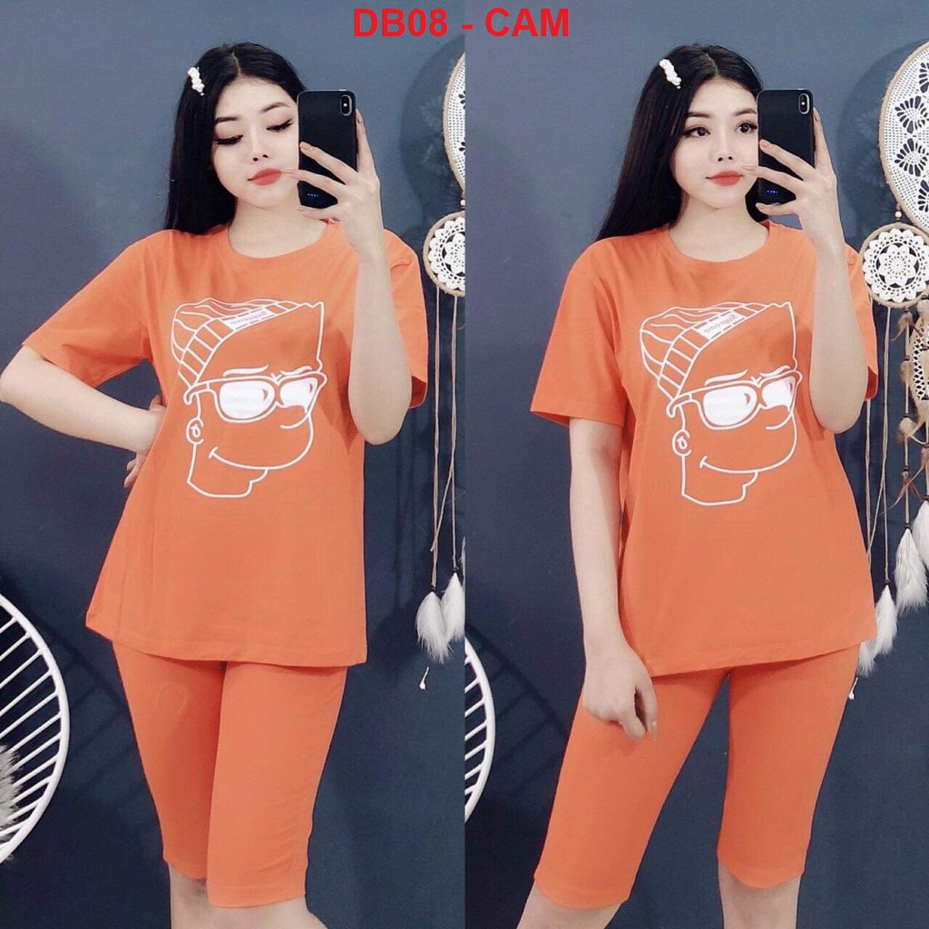 [Sale] ĐỒ BỘ LỬNG IN HÌNH HOẠT HÌNH NGỘ NGHĨNH DB08 [RẺ VÔ ĐỊCH] | BigBuy360 - bigbuy360.vn