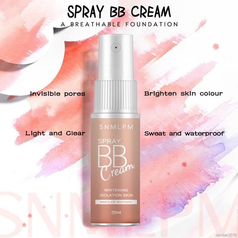 [Hàng mới về] Kem BB Dạng Xịt 50ml Dưỡng Ẩm Thoáng Khí Giúp Làm Đều Màu Da Che Khuyết Điểm | BigBuy360 - bigbuy360.vn