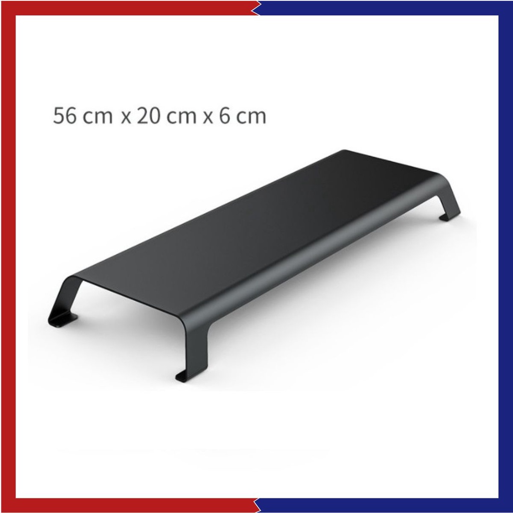 Kệ Để Màn Hình Máy Tính PC Bằng Nhôm Cao Cấp Để Bàn Nâng Chỉnh Độ Cao Chống Mỏi Mắt CBOX P23