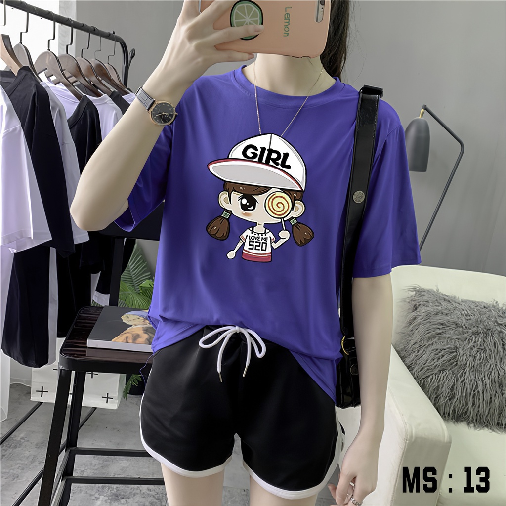 Sét bộ dễ thương in hình cực cute 13