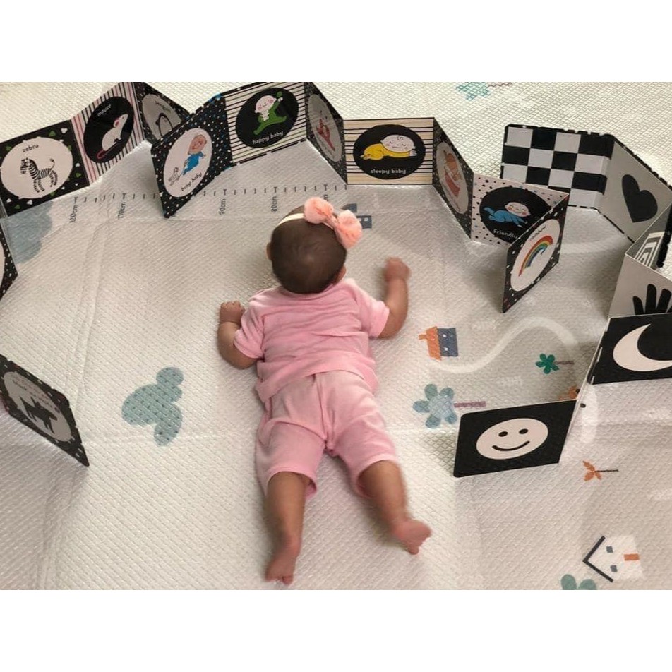 Sách combo Kích thích thị giác - black and white (3 cuốn)