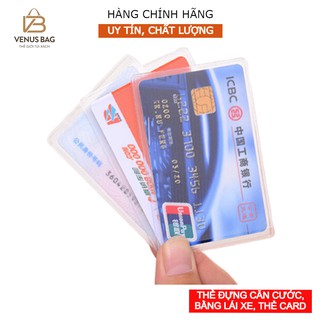 Túi nhựa đựng, bảo vệ thẻ căn cước, thẻ ATM, hộ chiếu, thẻ card visit, thẻ nhân viên, bằng lái xe Venus Bag - TD02