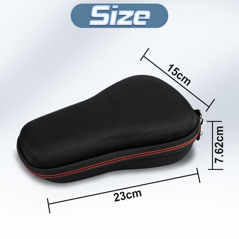 Nhãn Hiệu Dymo LabelManager 160 280 COLORPOP!Túi EVA Cứng Cao Cấp Có Khóa Kéo Màu Đen Bảo Vệ Toàn Diện LM160 LM280 LM160 LM280 9 * 5.9 * 3 Inch