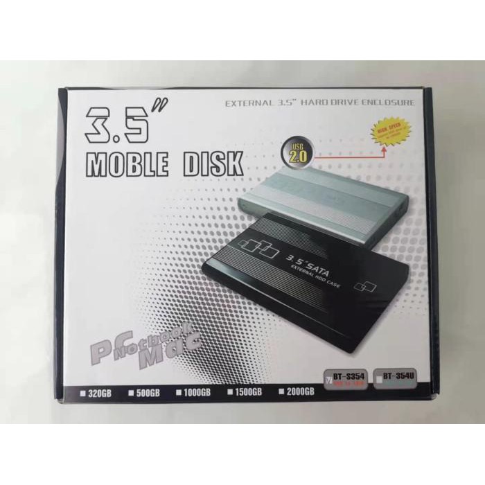 Ốp Hộp Đựng Ổ Cứng 3.5 "Usb 2.0 Hdd