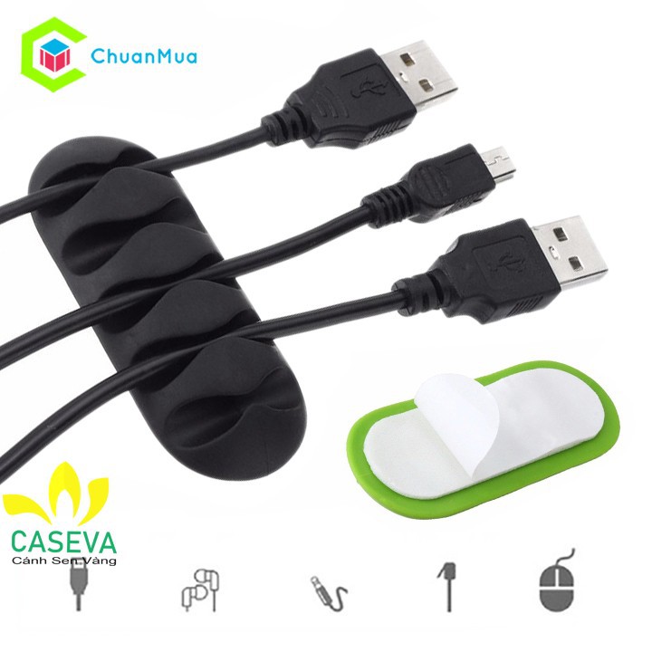 Dụng Cụ Kẹp Dây Cáp Gọn Gàng Tiện Lợi