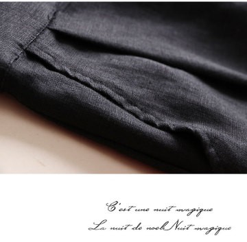 Quần Dài Cotton Lanh Ống Rộng Cỡ Lớn Thời Trang Xuân Hè  Cho Nữ