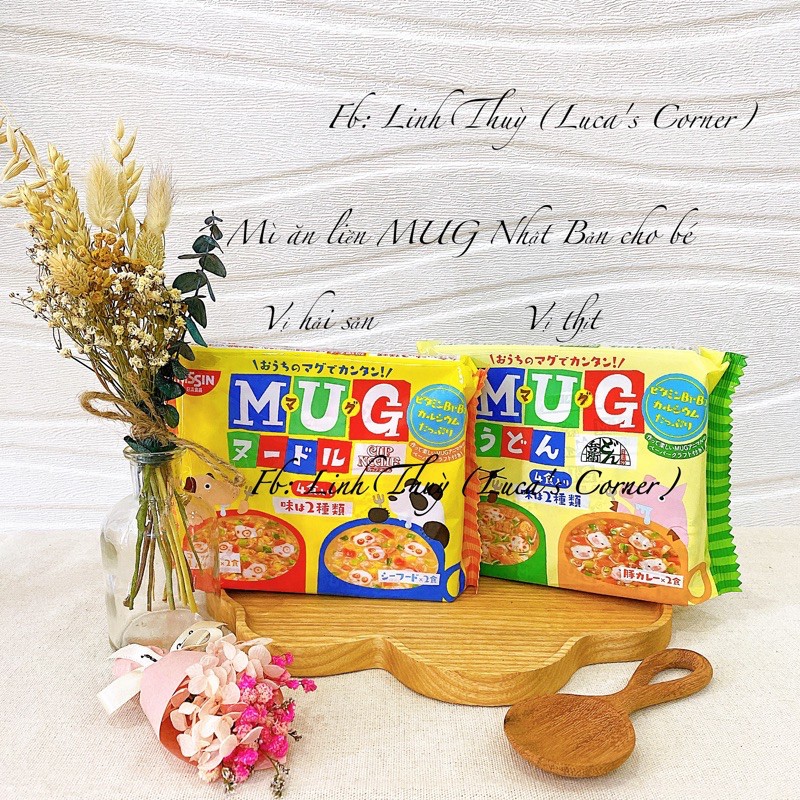 Mì MUG Nissin Nhật Bản Cho Bé