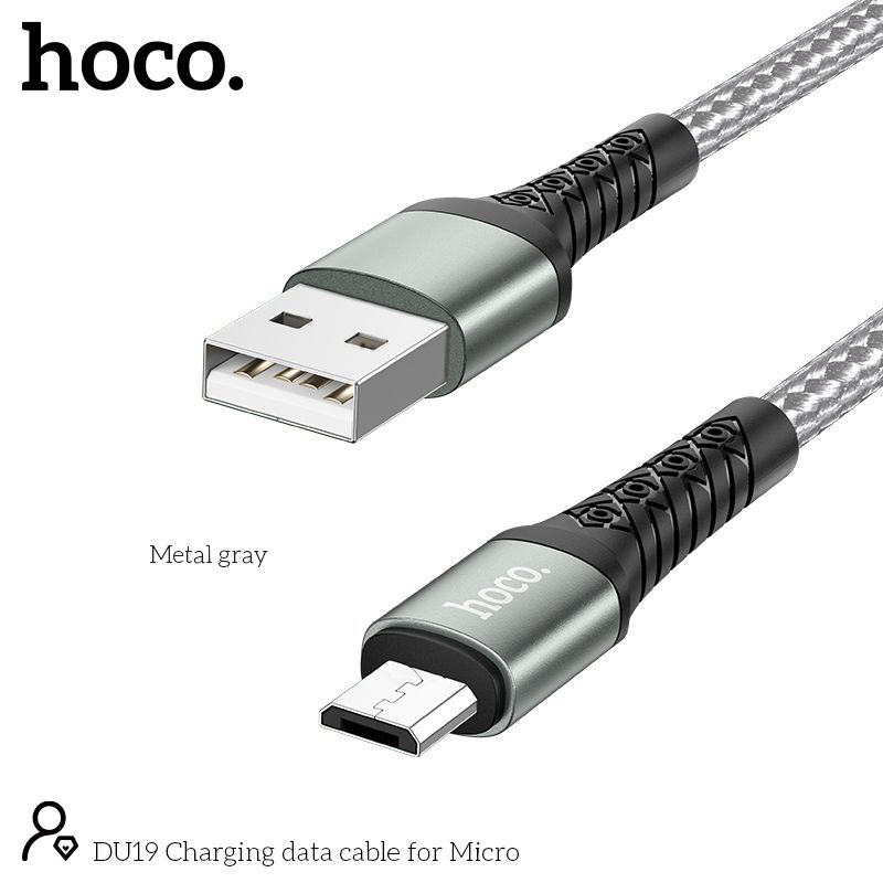 Dây sạc nhanh Micro Hoco DU02/DU19 Micro - TP Store