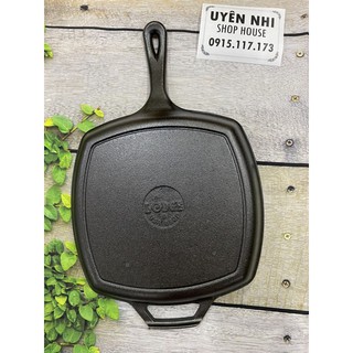 Chảo gang vuông Lodge 26cm