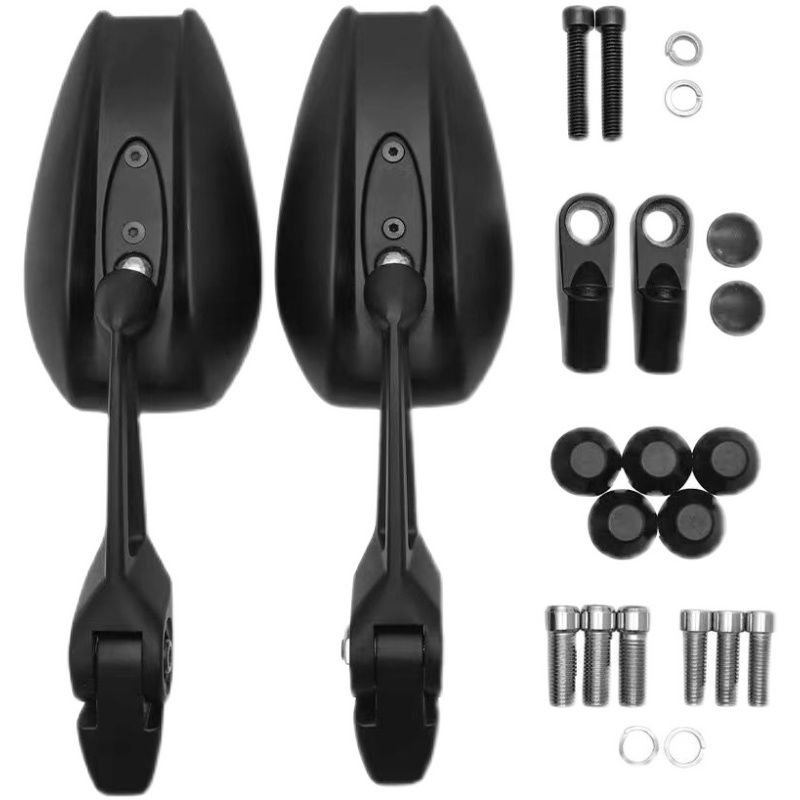 Gương Chiếu Hậu Góc Rộng Phong Cách Retro Cho Xe Mô Tô M10