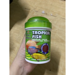 Cám cá Ali Tropical Fish 75gr (Dạng hạt sz S)