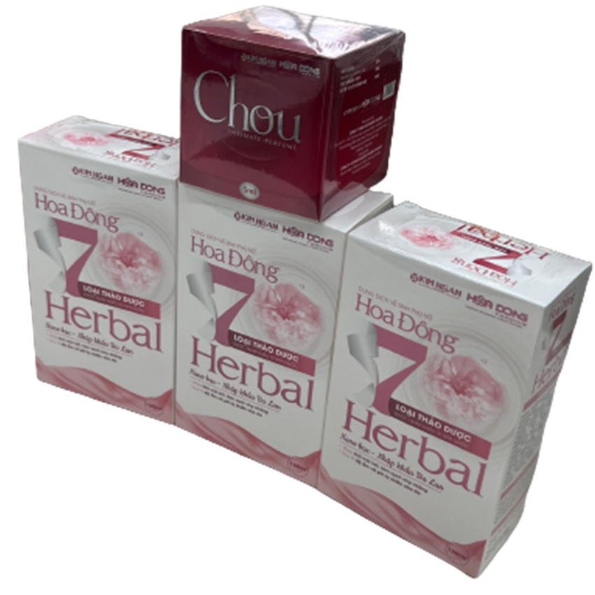 Dung Dịch Vệ Sinh 7 Herbal phụ nữ cần vệ sinh hằng ngày giúp làm hồng, trẻ hóa vùng kín &amp; phòng tránh các bệnh phụ khoa