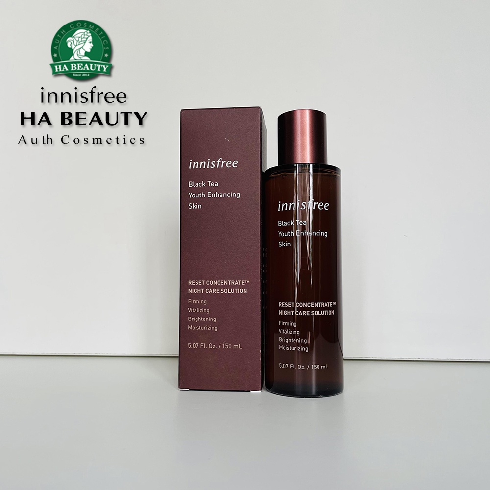 Nước hoa hồng chống lão hóa innisfree phục hồi da trà đen Black Tea Youth Enhancing Skin 150 ml