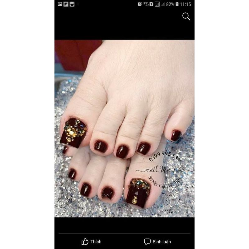 Móng chân giả thiết kế