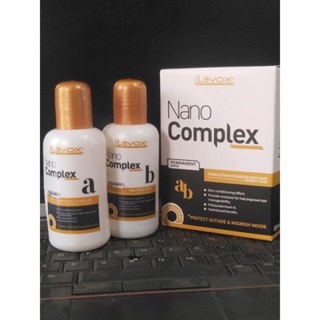 Cặp uốn lạnh siêu dưỡng cá nhân lavox nano complex 100ml*2
