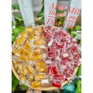 Mứt Dẻo Thanh Long Mix Mứt Dẻo Mít (500g)