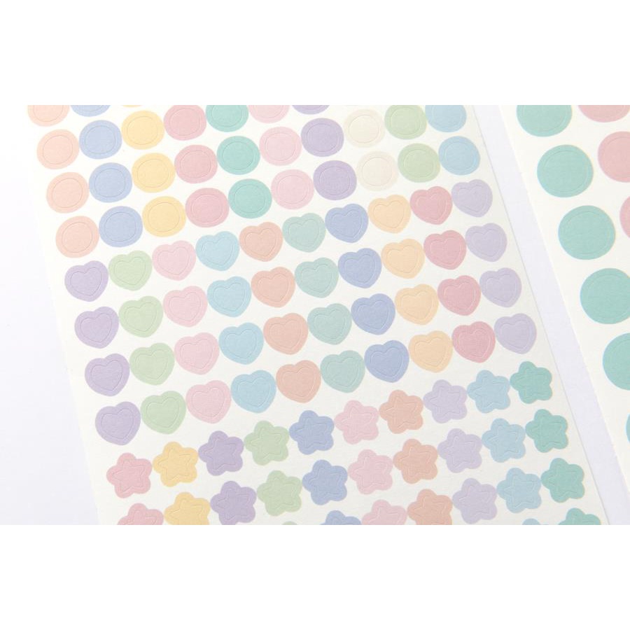 Set 10 Tấm Sticker ARTBOX Hàn Quốc Nhiều Kiểu Hình Đa Dạng Có Thể Viết Chữ Lên