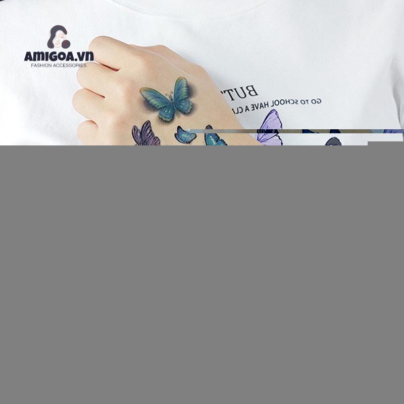 ✨✨Hình Xăm Dán Tạm Thời Hình Bướm 3D Chống Nước