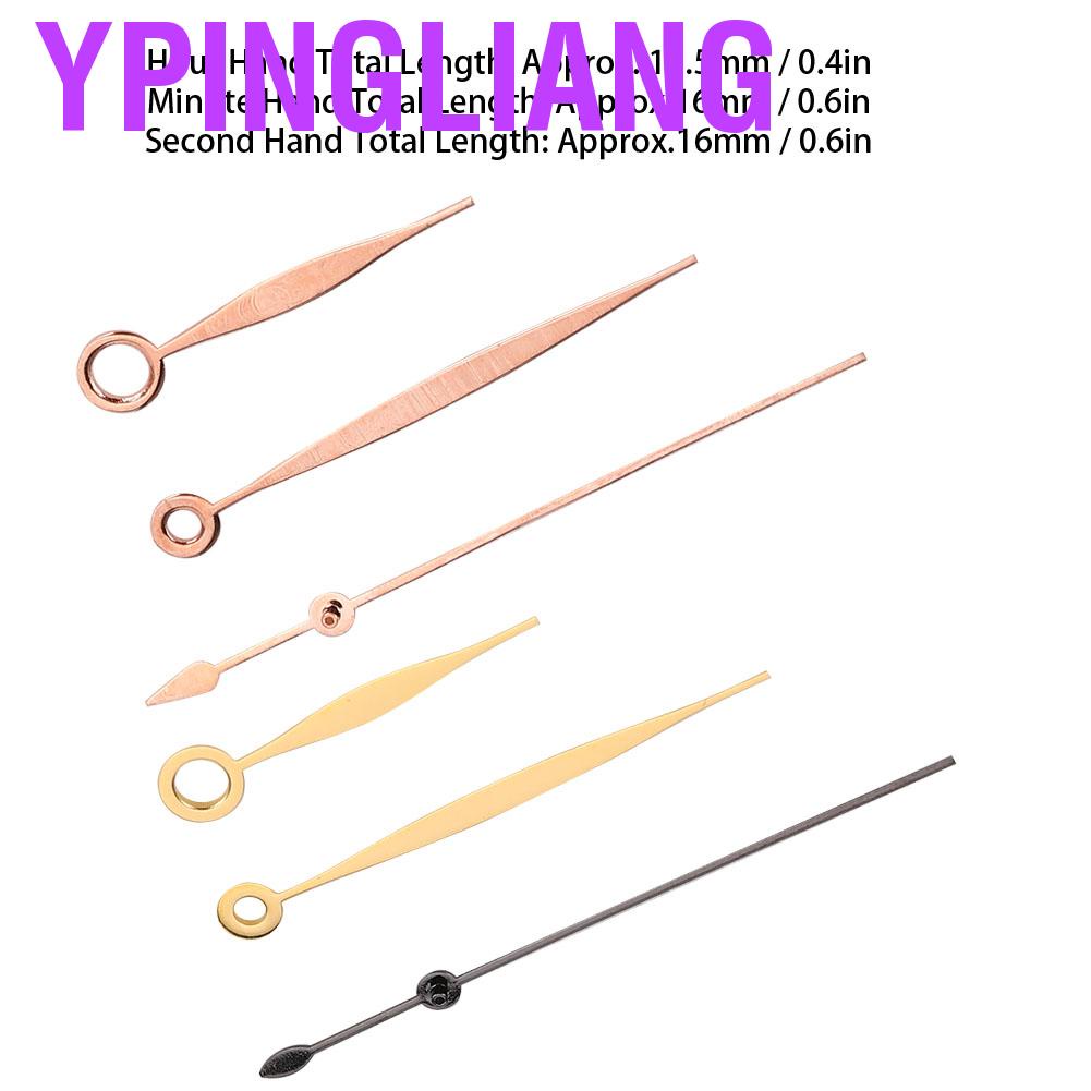 Linh Kiện Kim Thay Thế T41 Cho Đồng Hồ Nam Eta2824 Bộ kim chỉ giờ/ phút/ giây Đồng Hồ Kim Cho Nam