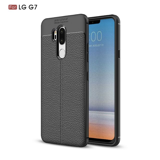 Ốp lưng LG G7 Thin Q chống sốc vân da hiệu Auto Focus siêu bền