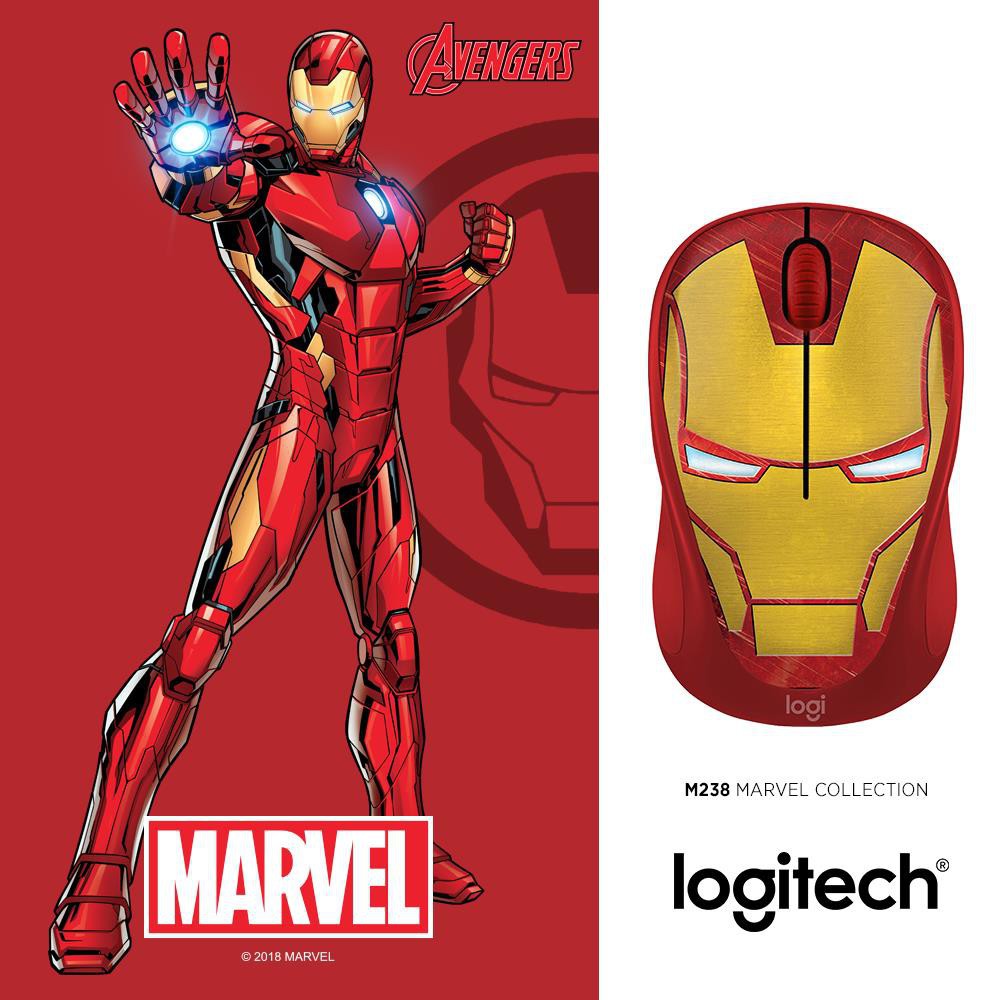 Chuột không dây Logitech M238 Marvel