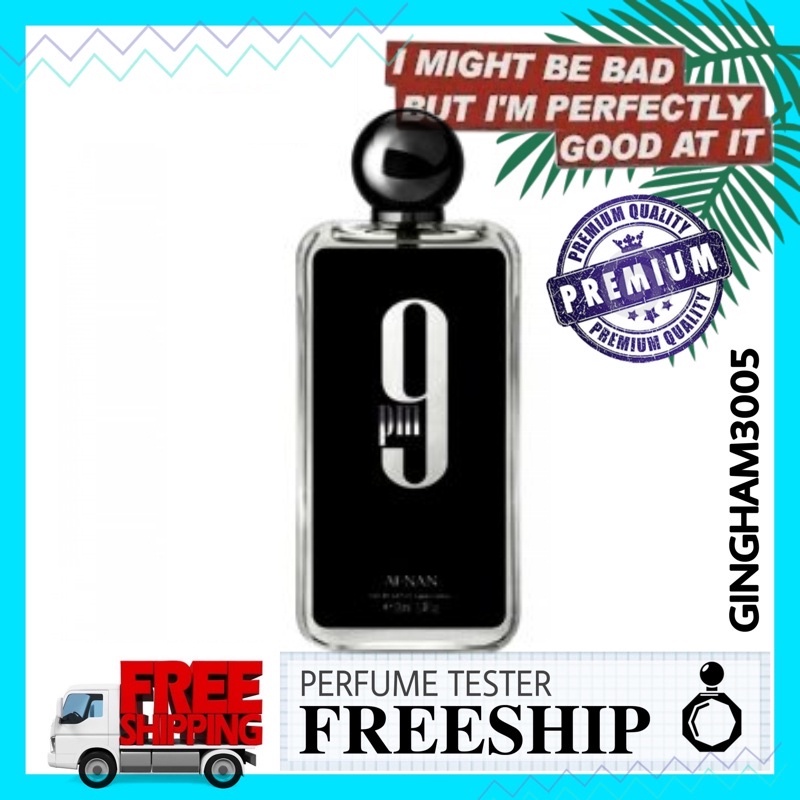 ✦GH✦ Nước hoa nam Afnan 9PM 10ml ©