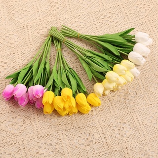 Hoa Tulips giả Decor trang trí