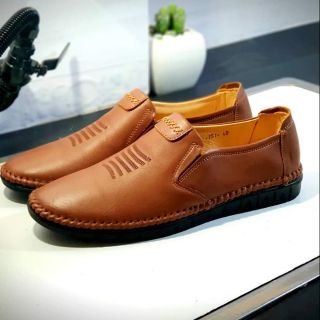 Giày lười nam da bò giá rẻ hàng chất