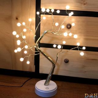 Đèn LED dây đồng 36 hình cành cây dùng trang trí