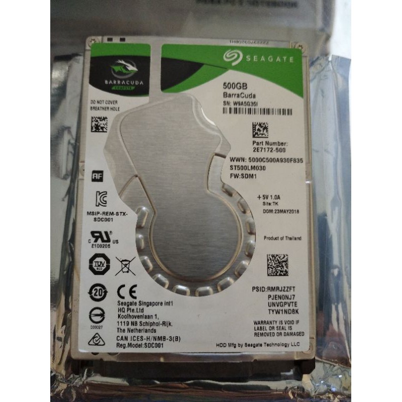 Ổ Cứng Laptop Seagate 500 Gb 2.5