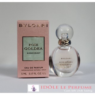 Nước hoa nữ mini Bvlgari Rose Goldea 5ml