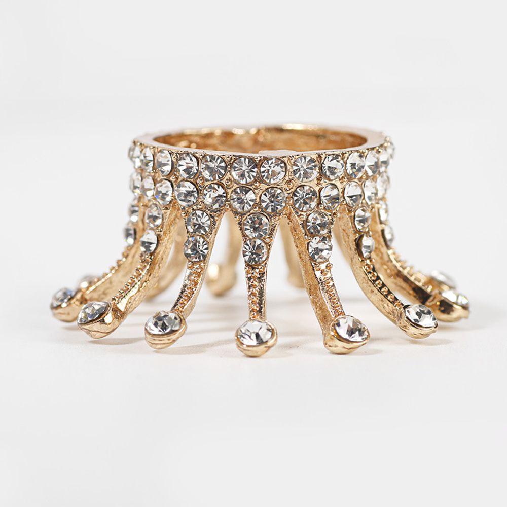 QQMALL Hộp Đựng Bút 2 Màu Sắc Bền Bỉ Hình Vương Miện