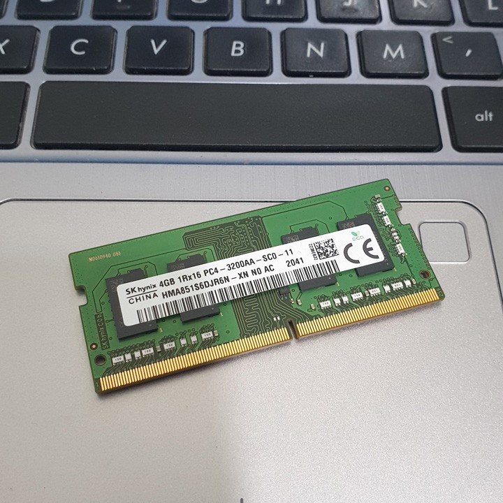 RAM Laptop Hynix 4GB DDR4 3200MHz - Hàng Nhập Khẩu mới 100% BH 36 tháng ( Bus hỗ trợ 2133, 2400, 2666 )