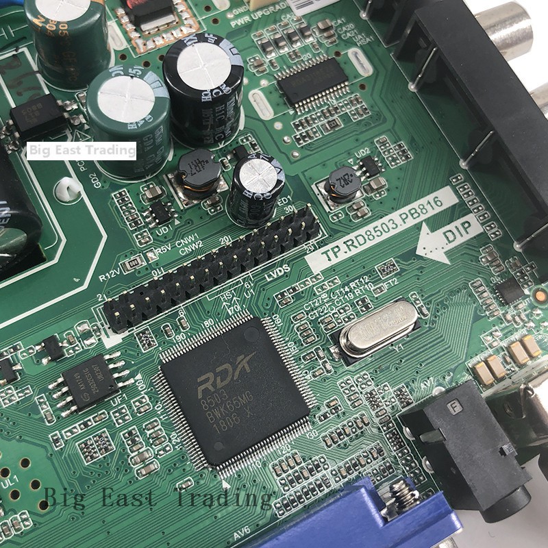 Mạch driver điều khiển màn hình LED giao diện HDMI/VGA/AV/TV/USB TP.V56.PB816 / SKR.PB816 / 32inch