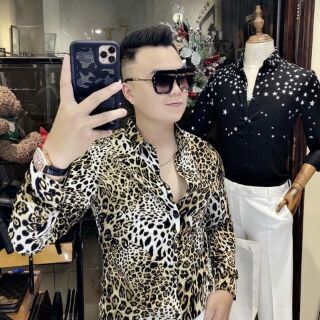 Áo sơ mi lụa nam cao cấp tôn dáng đẹp