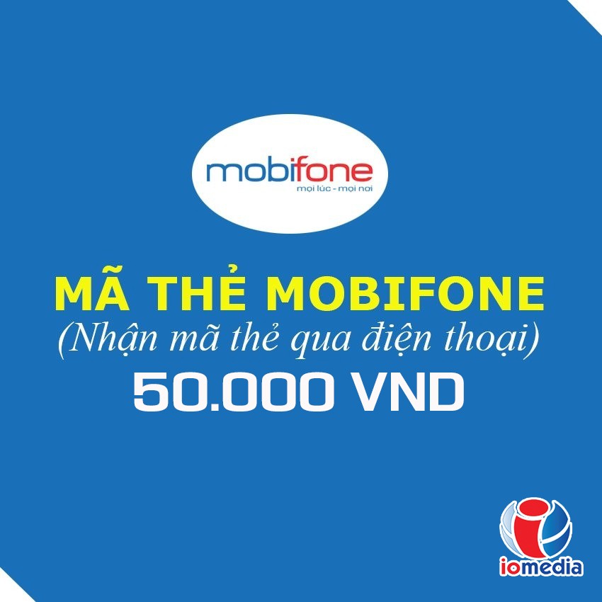 Mã thẻ Mobifone 50.000