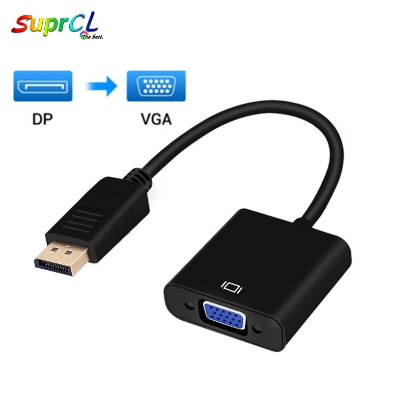 Cáp Chuyển Đổi DP Sang VGA Cho PC/Laptop/HDTV/Máy Chiếu
