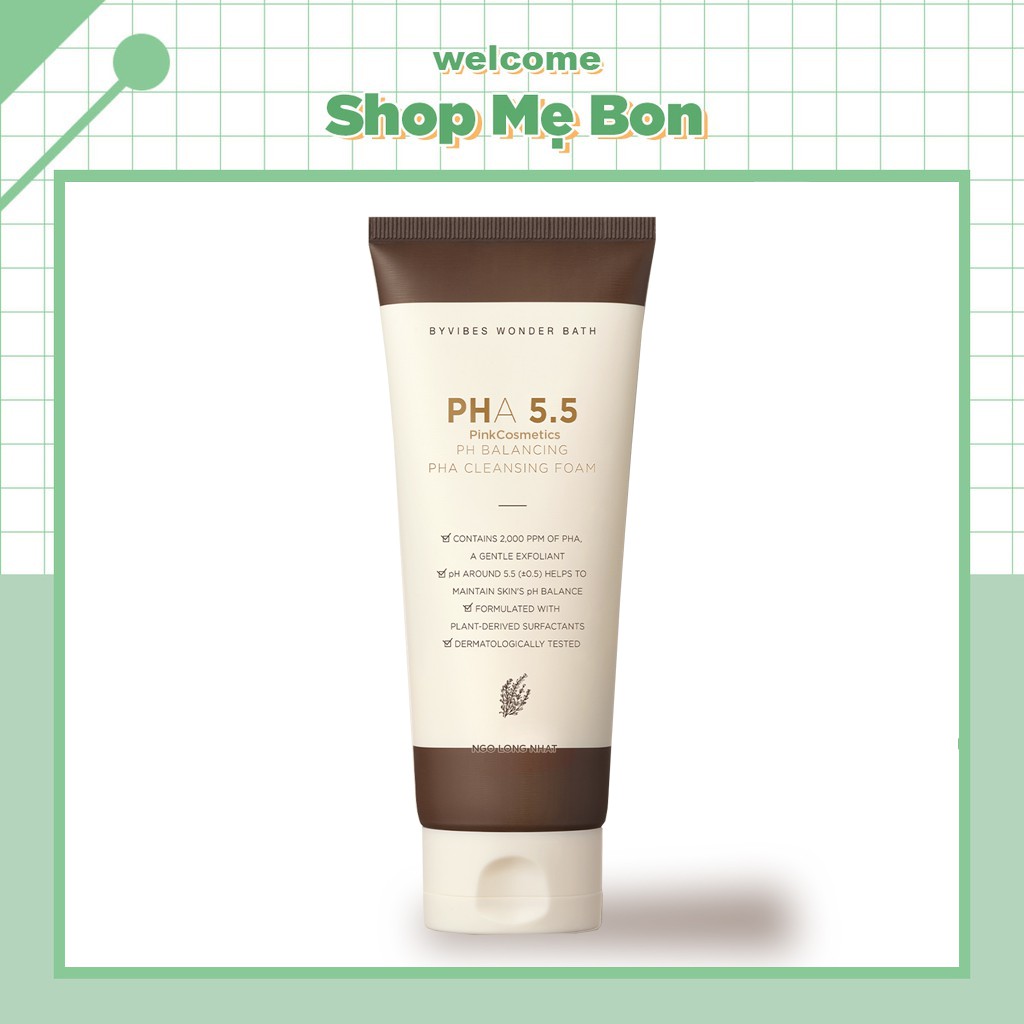 SỮA RỬA MẶT CÂN BẰNG DA PHA 5.5 pH Blancing PHA Cleansing Foam 150ml