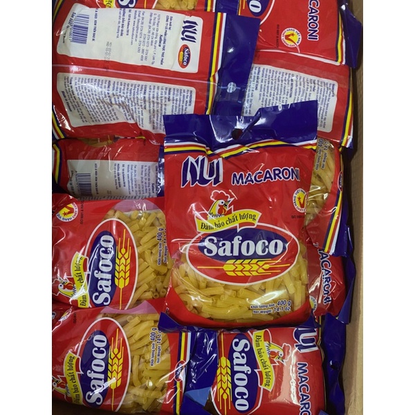 NUI DÀI MACARONI SAFOCO 400G, NUI ỐNG | BigBuy360 - bigbuy360.vn