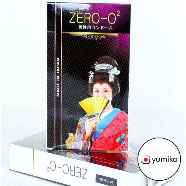 Bao Cao Su Siêu Mỏng ZERO O2, BCS Chính Hãng Nhập Khẩu Nhật Bản - Hộp 12 Bao