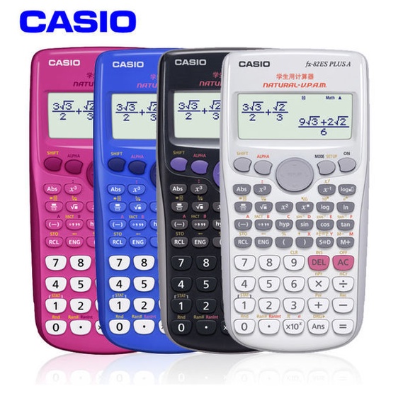 Máy Tính Casio FX-82ES PLUS Đa Năng Chuyên Dụng Cho Người Mới Bắt Đầu